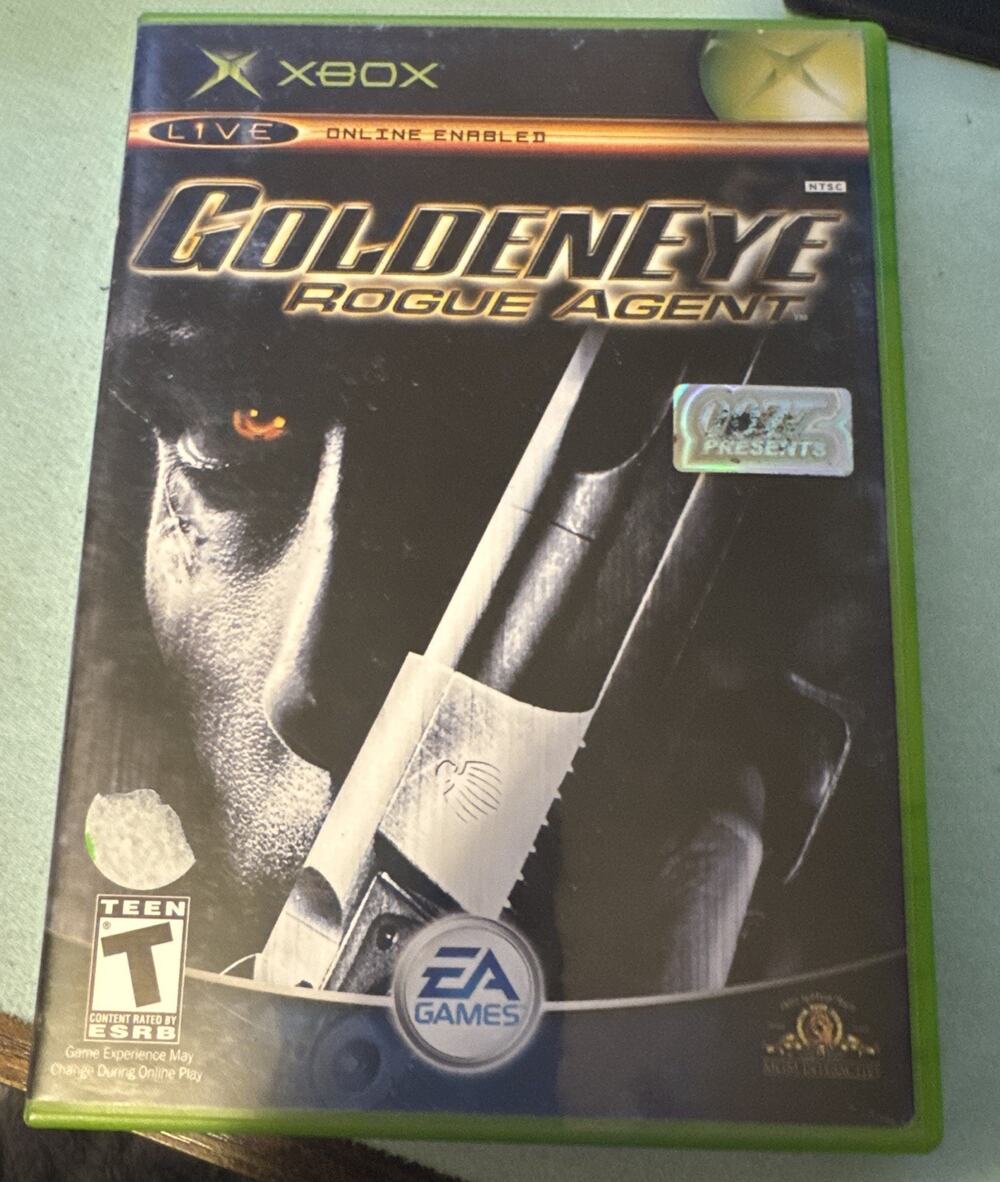 GoldenEye: Rogue Agent Microsoft Xbox, 2004 With Manual James Bond 007